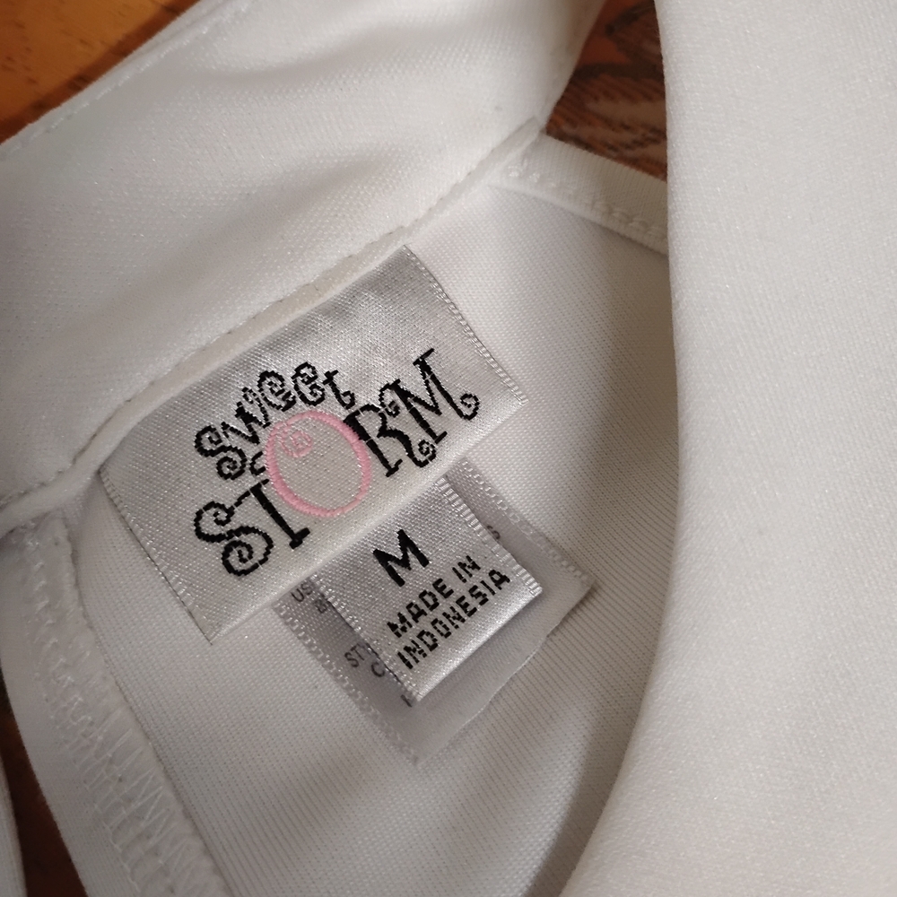 Sweet Storm White Blouse